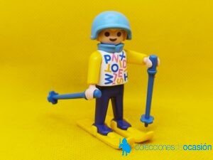 Playmobil Niño con esquíes