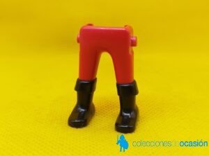 Playmobil Piernas napoleónicas, pantalón rojo con botas negras