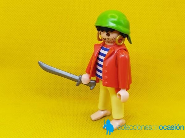 Playmobil Pirata descalzo con machete - Imagen 2