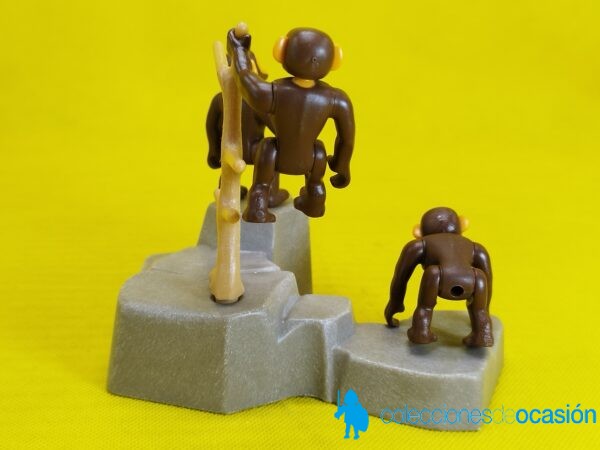 Playmobil Tres monos con roca - Imagen 4