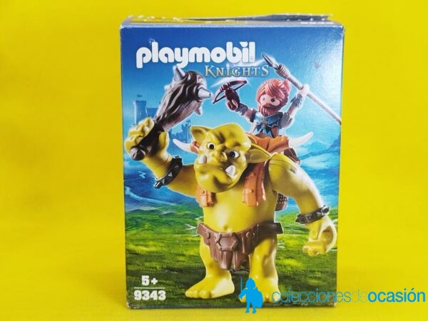 Playmobil Troll gigante con enano a la espalda  REF 9343