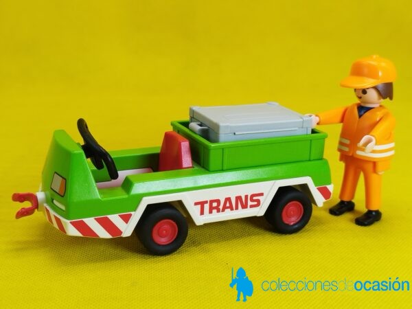 Playmobil Vehículo de equipajes de aeropuerto REF 3212 - Imagen 4