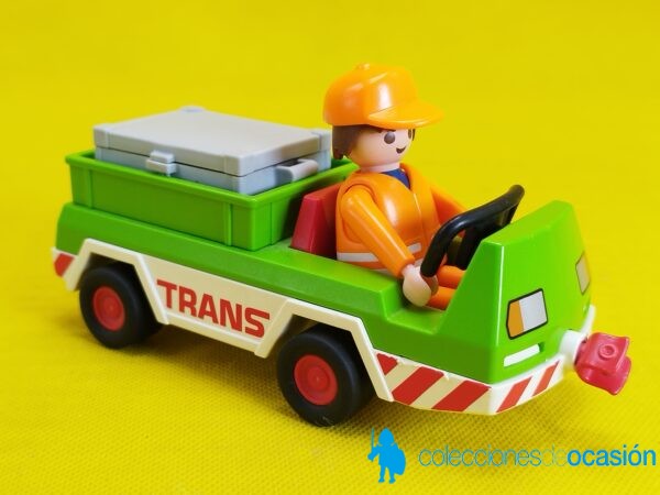 Playmobil Vehículo de equipajes de aeropuerto REF 3212