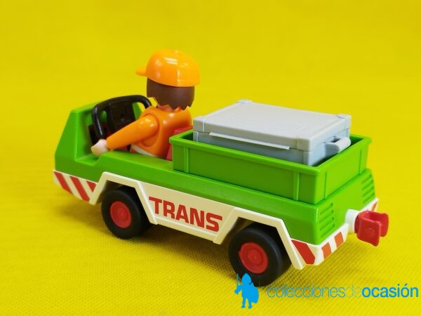 Playmobil Vehículo de equipajes de aeropuerto REF 3212 - Imagen 3