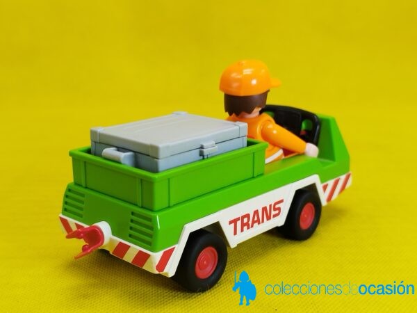 Playmobil Vehículo de equipajes de aeropuerto REF 3212 - Imagen 2