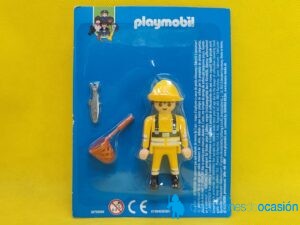 Playmobil pescador colección planeta profesiones