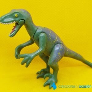 Playmobil velociraptor verde