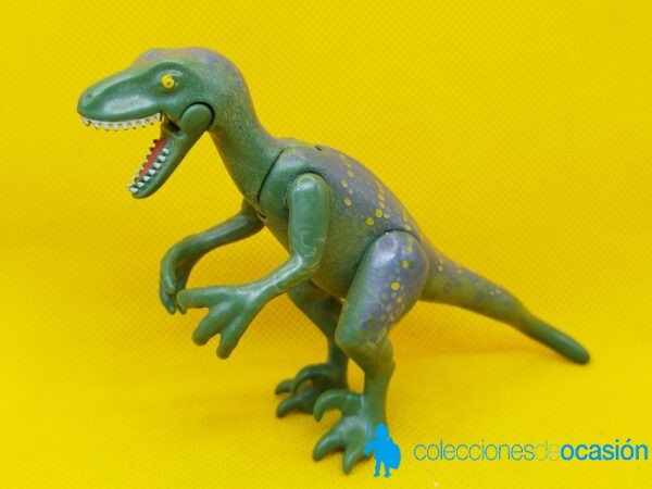 Playmobil velociraptor verde