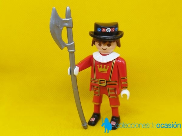 Playmobil Beefeater guardia de la torre de Londres REF  70332