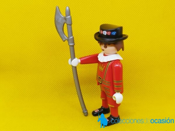 Playmobil Beefeater guardia de la torre de Londres REF  70332 - Imagen 2