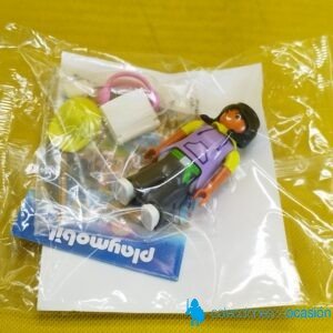 Playmobil Chica con ordenador portátil en sobre promocional