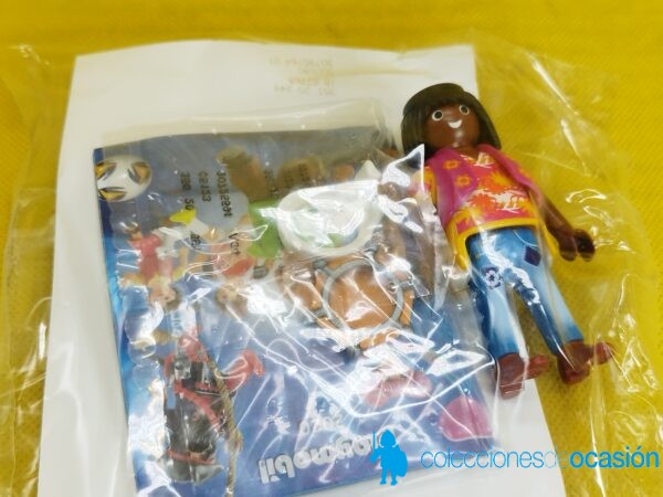 Playmobil Hippie con pandereta en sobre promocional