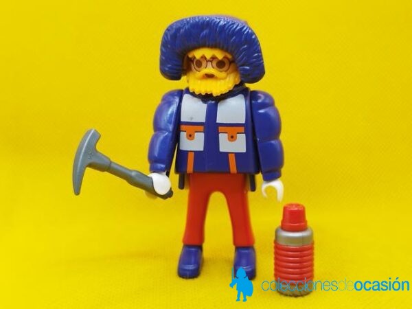Playmobil Montañero, explorador, colección Planeta