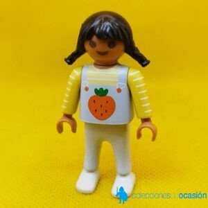 Playmobil Niña morena con coletas, niña city