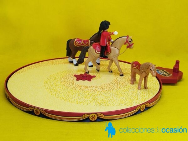 Playmobil Pista giratoria de circo Roncalli domadora de caballos REF 9044 - Imagen 3