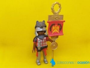 Playmobil Portaestandarte romano, tropa auxiliar