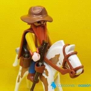 Playmobil Bandido del oeste, forajido con caballo