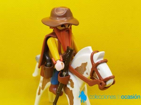 Playmobil Bandido del oeste, forajido con caballo