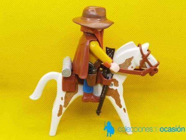 Playmobil Bandido del oeste, forajido con caballo - Imagen 3