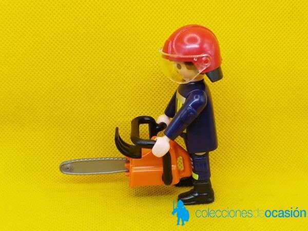 Playmobil Bombero con motosierra - Imagen 2