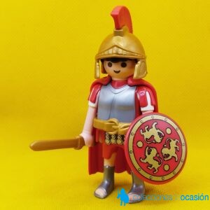 Playmobil Centurión Romano con escudo y capa rojos