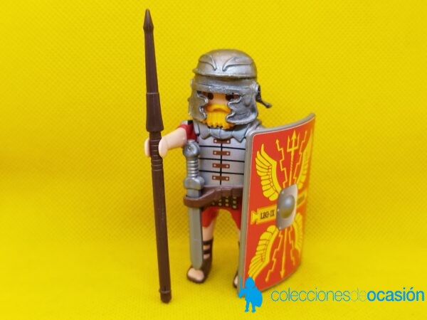 Playmobil Legionario veterano romano con casco y escudo custom