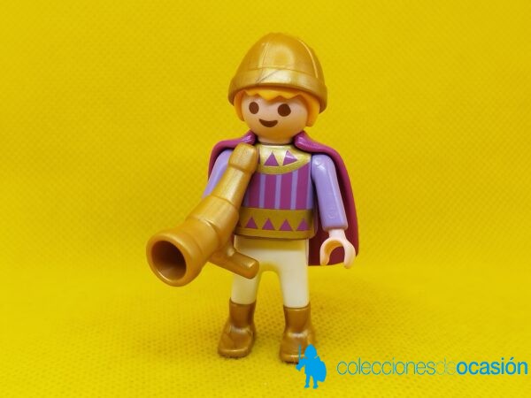 Playmobil Niño vikingo con cuerno de combate