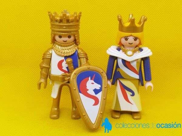 Playmobil Reyes del reino del unicornio, reyes medievales