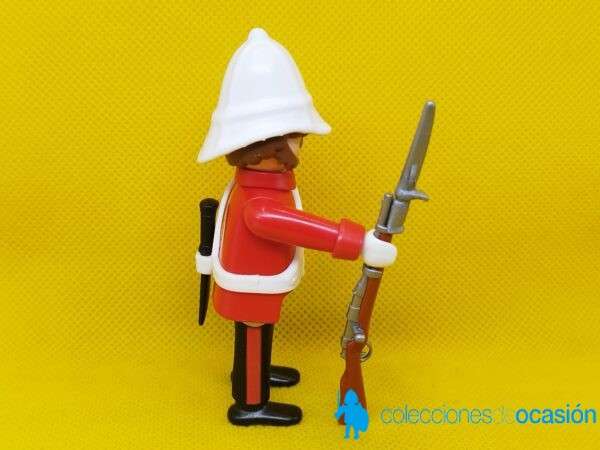 Playmobil Soldado colonial inglés de la guerra anglo-zulu - Imagen 3