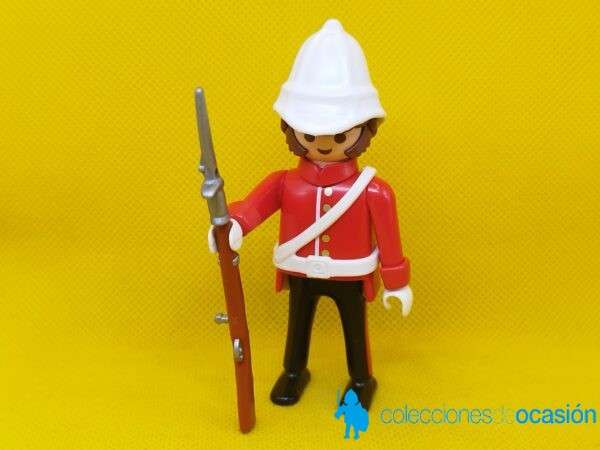 Playmobil Soldado colonial inglés de la guerra anglo-zulu