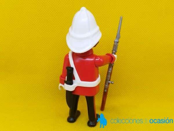 Playmobil Soldado colonial inglés de la guerra anglo-zulu - Imagen 4