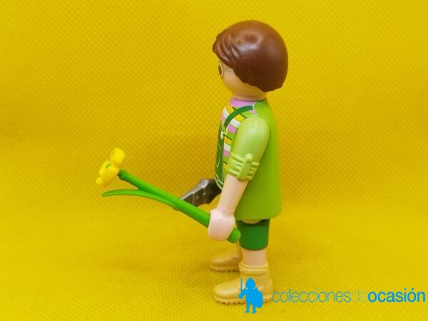 Playmobil Jardinero con tijeras y flor - Imagen 3