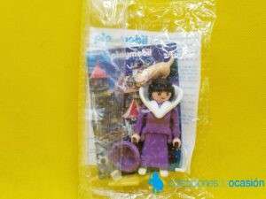 Playmobil Mujer victoriana con sombrilla en sobre promocional