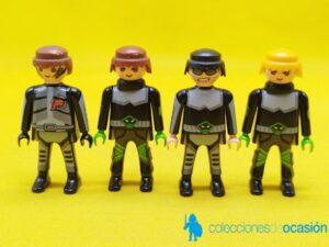 Playmobil Lote de 4 agentes del espacio