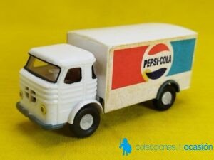Camión de plástico. Pegaso comet Pepsi