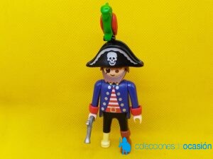 Playmobil Capitán pirata con pata de palo y loro Special 4548