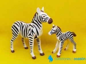 Playmobil Cebra con cría