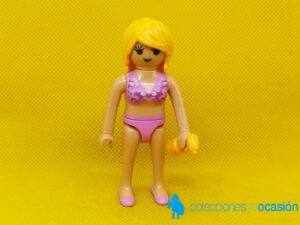Playmobil Mujer actual con bikini y crema bronceadora