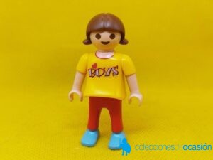 Playmobil Niña con camiseta Boys