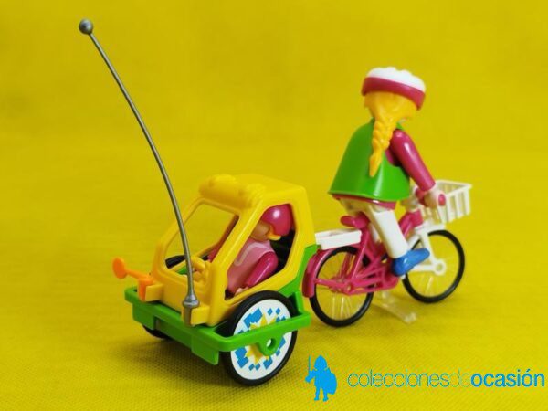 Playmobil Bicicleta con remolque REF 3068 - Imagen 4