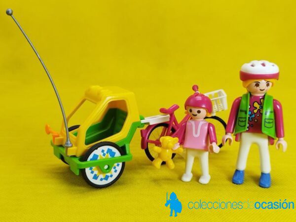 Playmobil Bicicleta con remolque REF 3068 - Imagen 5
