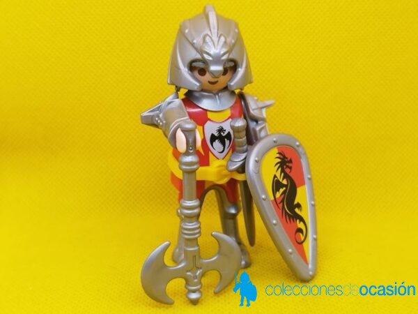 Playmobil Caballero del dragón con hacha de combate - Imagen 2