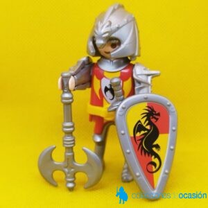 Playmobil Caballero del dragón con hacha de combate