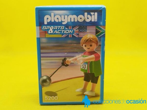 Playmobil Deporte olímpico, Lanzamiento de martillo REF 5200