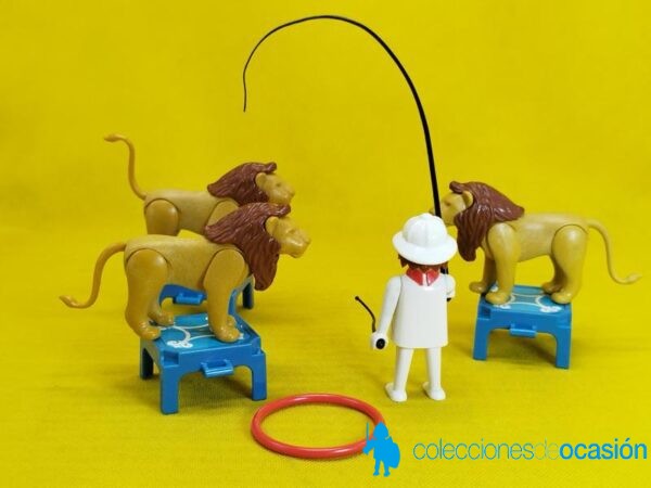 Playmobil Domador de leones con jaula REF 3517, circo - Imagen 5
