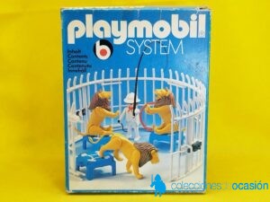 Playmobil Domador de leones con jaula REF 3517, circo