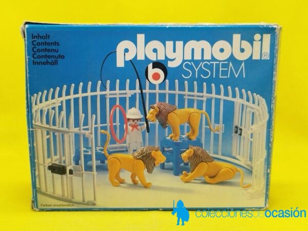 Playmobil Domador de leones con jaula REF 3517, circo - Imagen 7