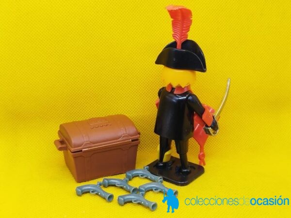 Playmobil Famobil Capitán pirata con cofre del tesoro REF 3385 - Imagen 4