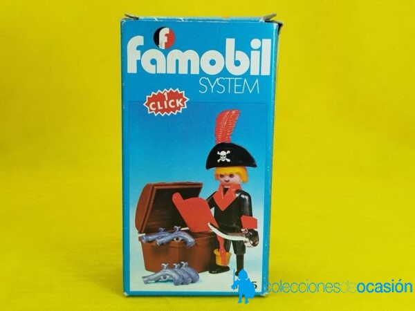 Playmobil Famobil Capitán pirata con cofre del tesoro REF 3385 - Imagen 5