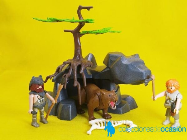 Playmobil Guarida de oso prehistórico REF 5103 - Imagen 2